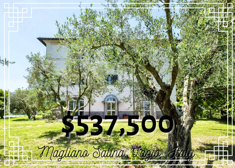 Magliano Sabina, Lazio, Italy - $537,500 - Overseas Dream Home