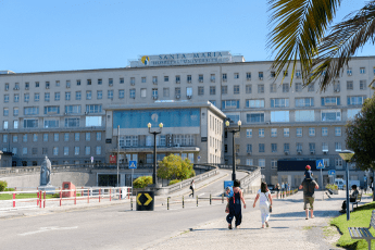 One of Portugal’s largest hospitals, located in the capital, Lisbon.