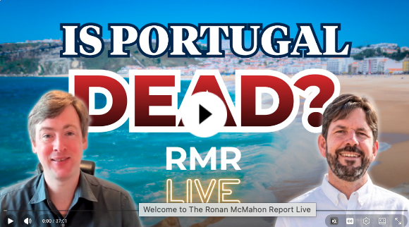 Welcome to The Ronan McMahon Report Live